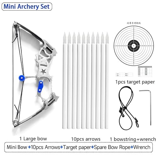 Archery Bow Set Left and Right Hand Compound Bow Hunting Bow Metal Material Catapult RH/LH for Practice Archery thumbnail 3