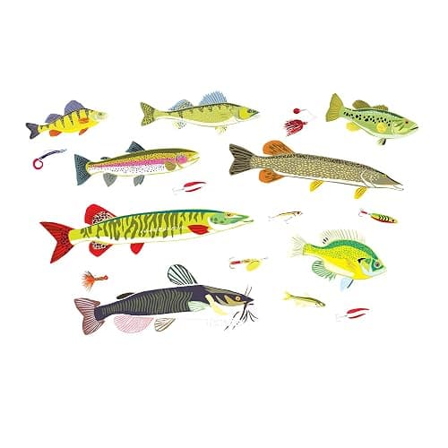 Tervis Freshwater Fish and Lures Made in USA Double Walled Insulated Tumbler Travel Cup Keeps Drinks Cold & Hot, 24oz, Classic thumbnail 4