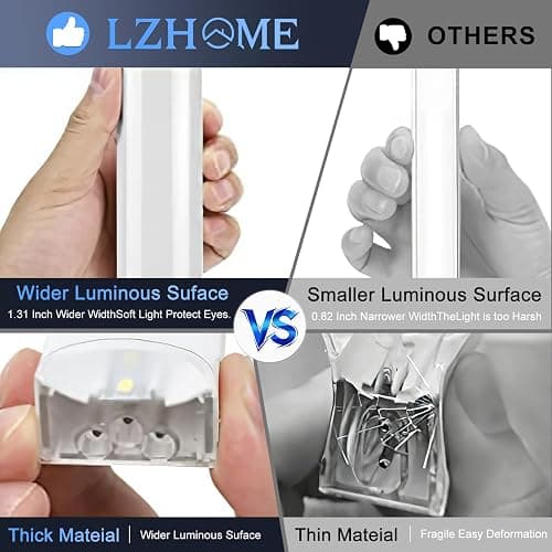 LZHOME Hexagon 5000K LED Garage Lights: 25 Pack Updated 1.31-inch Wider Size,26300LM Super Bright Hex Lighting Ceiling LED Shop Light for Garage, Car Detailing, Workshop, Warehouse, Gym, Basement thumbnail 3