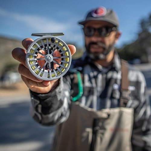 Redington Zero Fly Fishing Reel – Ultralight Trout Reel with Clicker Drag System, Large Arbor, Quick-Change Spool & Twin-Molded Handle – Durable Die-Cast Construction, 2/3 & 4/5 Weight Options thumbnail 3