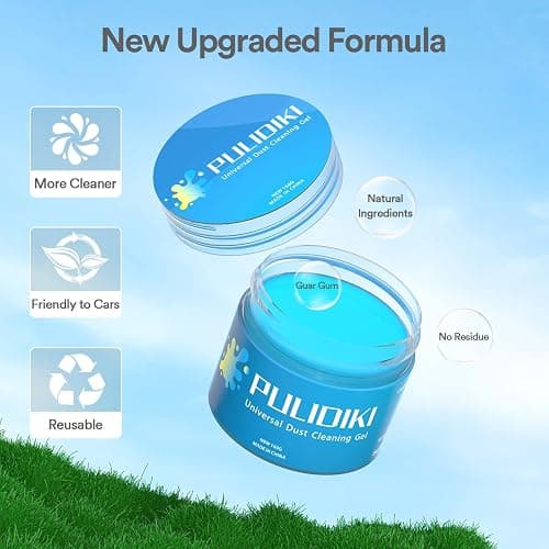 PULIDIKI Car Cleaning Gel Car Clean Putty, Universal Car Interior Cleaner Slime, Perfect Cleaning Kit Supplies, Auto Detailing Tools Car Accessories, Dust Remover Gifts for Men Women thumbnail 6