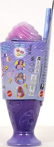 Barbie Pop Reveal Series Fashion Doll & Accessories Set, Treat Series, Donut Dreams Theme with Pet, 8 Surprises Include Color Change thumbnail 5