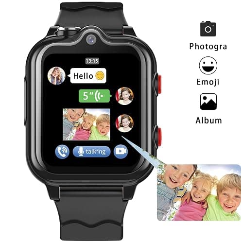 DDIOYIUR Smart Watch for Kids, 4G Kids GPS Watch with WiFi, SMS, Call, Voice Video Chat, Bluetooth, Audio Recording, Alarm, Pedometer,Birthday Gifts for 4-16 Students. thumbnail 3