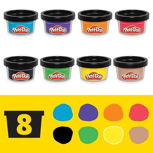 Play-Doh Teenage Mutant Ninja Turtles Cowabunga Creations Bendy 4 Inch Action Figures Set, Kids Arts & Crafts, TMNT Toys for Boys & Girls 4+ thumbnail 11