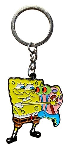 Zen Monkey Studios x SpongeBob Squarepants: Hugging Gary Keychain - Image 1
