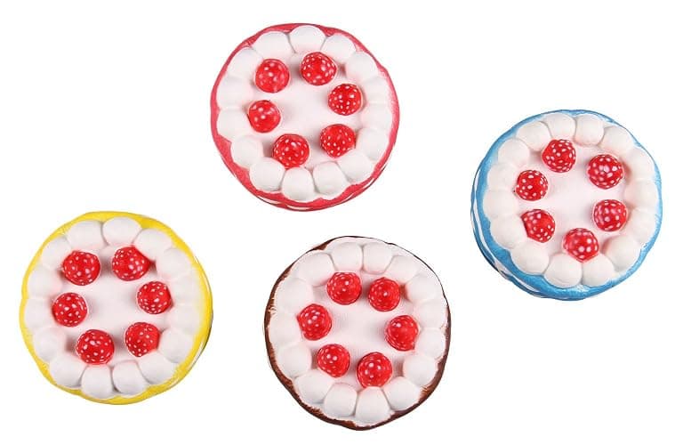 Anboor Squishies Cake Slow Rising Kawaii Squishie Toy for Collection Color Random thumbnail 7