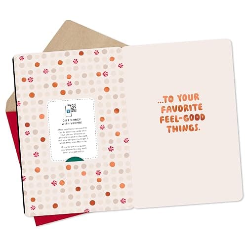 Hallmark and Venmo Christmas Card (Treat Yourself) Cocoa and Gingerbread thumbnail 2