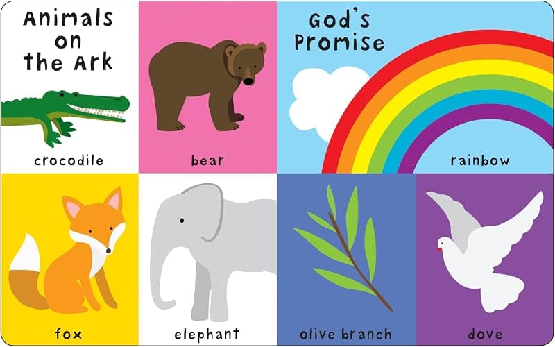 First 100 Bible Words: A padded book―perfect for little hands to hold thumbnail 3
