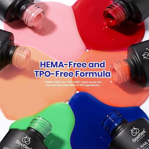 Beetles Gel Nail Polish Set, 20 Colors All Season Gel | Pink Green Blue Fall Colors Soak Off UV Gel Polish with Base Top Coat for Beginners Nail Art Home thumbnail 8