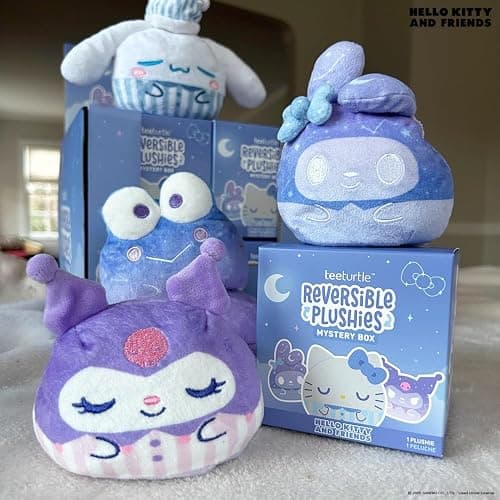 TeeTurtle Sanrio Hello Kitty and Friends 3" Reversible Plush Blind Box - Celestial - Cute Kawaii Surprise Mystery Soft Stuffed Animal thumbnail 7