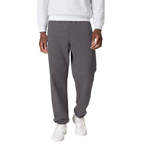 Hanes Men's Ecosmart Best Sweatpants, Athletic Lounge Pants with C"ed Cuffs - Image 1