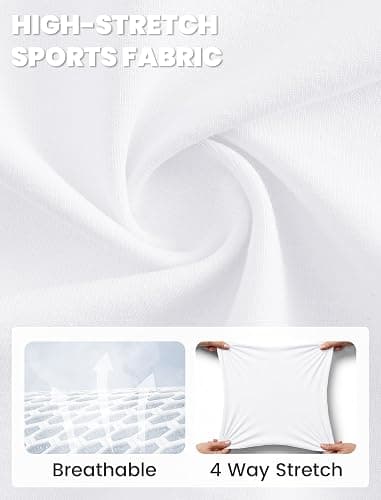 Wenlia Girls Athletic Shirts Short Sleeve Open Back Tops Active Sports Tshirts Quick Dry Workout Crop Tees Activewear 5-14Y thumbnail 4