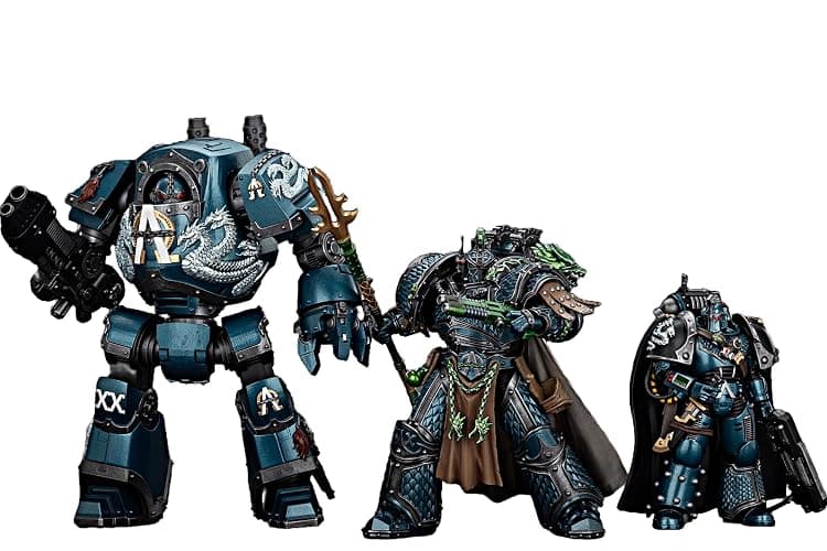 JOYTOY Warhammer 40K 1/18 Action Figures Alpha Legion 3PCS Collectible Model pre-Sale Item thumbnail 2