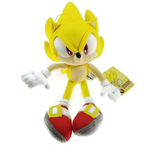 Sonic The Hedgehog Great Eastern GE-8958 Plush - Super Sonic, 12" thumbnail 4