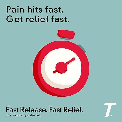 Tylenol Extra Strength Acetaminophen Rapid Release Gels, Fast, Strong Pain Relief, Fever Reducer Medicine, 500 mg Gelcaps with Laser‑Drilled Holes for Fast Release, Value Size, 225 Count thumbnail 5