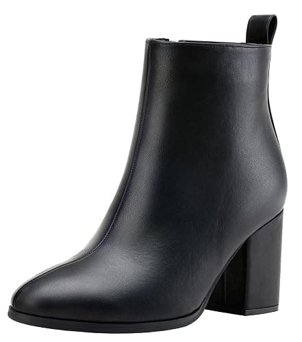 Jeossy Women's 9637A Dressy Ankle Boots,Fashion Block Heel Booties - Image 1
