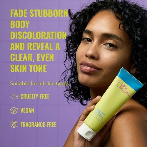 Good Molecules Discoloration Correcting Body Treatment - Anti-Pigment Cream with Niacinamide, Tranexamic Acid - Target Dark Spots and Moisturize - Skincare for Body thumbnail 2