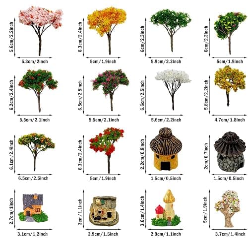 Model Fairy Garden Accessories for displaying Sugar Decorations  thumbnail 3