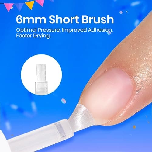 Beetles 15ml Nail Dehydrator and Primer - Acid Free & Hema-Free Natural Prep Dehydrate and Bond Primer for Acrylic Fast Dry Nail Supplies Professional Salons Set - 0-C*15ML Nail Dehydrator and Primer thumbnail 6