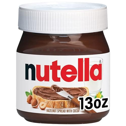 Nutella Hazelnut Spread with Cocoa, Creamy Hazelnut Spread, Breakfast Favorite, 13 oz Jar - Image 1