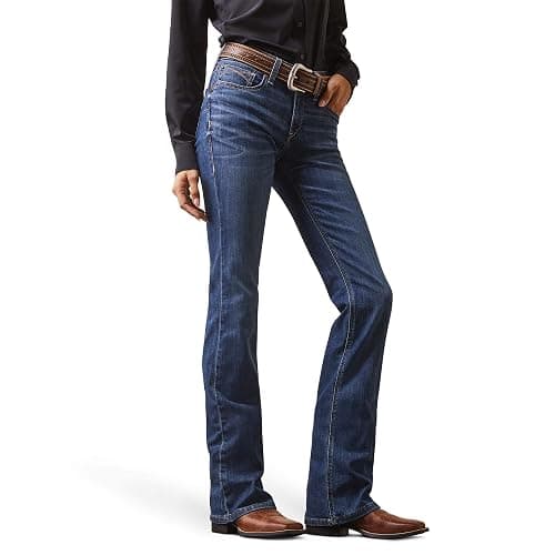 ARIAT womens R.e.a.l. Perfect Rise Leila Boot Cut Jean - Image 1