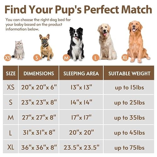 JOLLYVOGUE Small Dog & Cat Beds for Indoor Cats, Donut Cuddler Warming Soft Dog Beds with Anti-Slip Bottom, Round Calming Fluffy Plush Faux Fur Cushion Bed for Small Dogs (20", Navy Blue) thumbnail 7