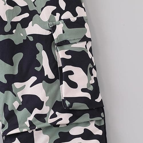 Voxikodex Girls Cute Clothes 3 Piece Cropped Hoodie + Cami Top + Cargo Pants Winter Spring Outfits for Teen Girls Size 7-14Y thumbnail 9