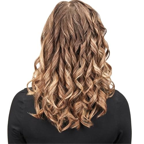 Conair Curl Secret Ceramic Auto ¾” Barrel Hair Curler - multiple 5 heat settings - Custom 3 curl directions (left, right and Alternating) -High heat up to 210°C (410°F), Auto off for safety, Dual Voltage thumbnail 7