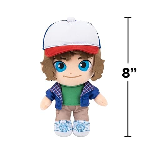 Stranger Things Dustin Henderson Upside Down Collector Figure - 6-Inch Highly Detailed Figure with Soft Good Clothing and Unique Accessories thumbnail 2