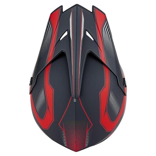 CARTMAN Adult Dirt Bike Helmet, DOT Approved Full Face Motorcycle Helmet, Matte Black and Yellow for Motocross, ATV, Offroad, Dirtbike thumbnail 4