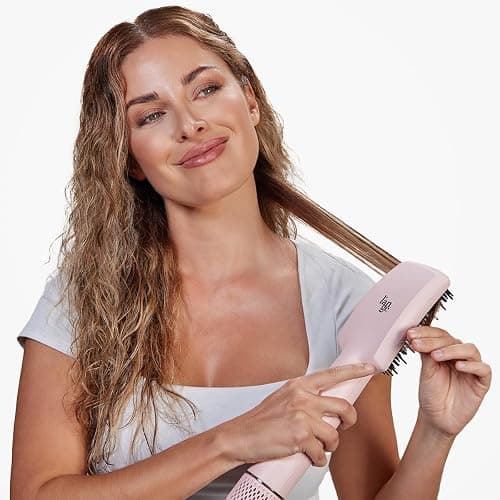 L'ANGE HAIR AIRess 2-in-1 Blow Dryer Brush – Straightens & Dries Hair Simultaneously | Lightweight, Ergonomic Design | Ideal for All Hair Types thumbnail 4