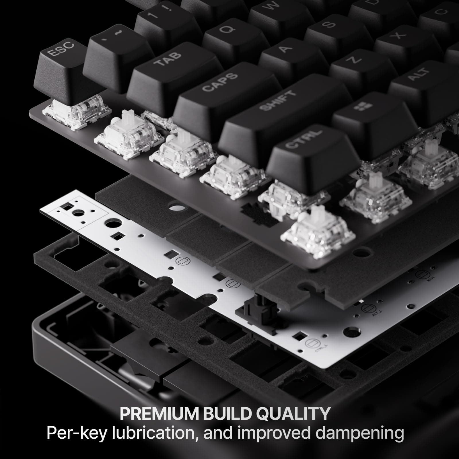 SteelSeries Apex Pro TKL Gen 3 OmniPoint 3.0 HyperMagnetic Switches — Adjustable Actuation — Rapid Trigger — Game-Ready Presets — Protection Mode — Rapid Tap/SOCD — OLED — RGB — PBT Keycaps — USB-C thumbnail 5