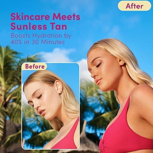 Coco & Eve Antioxidant Tanning Micromist. Sunless Self Tanning Face Mist with Antioxidants to Boost Hydration. Quick, Flawless, Streak Free Face Tan. (2.54 fl oz) thumbnail 2