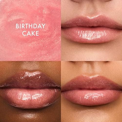 Summer Fridays Lip Butter Balm Sweet Pink Duo - Conditioning Tinted Lip Balm + Overnight Mask for Instant Shine + Color - With Hydrating Shea Butter - Strawberry Soft Serve + Birthday Cake (2 Count) thumbnail 6