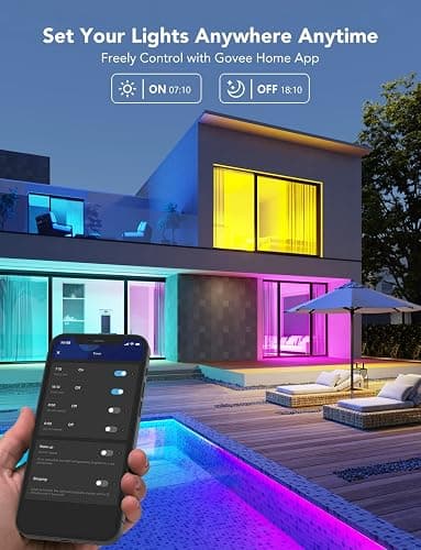 Govee Smart A19 LED Light Bulbs, 1000LM RGBWW Dimmable, Wi-Fi & Bluetooth Color Changing Light Bulbs, Works with Alexa & Google Assistant No Hub Required, 75W Equivalent Smart Bulbs, 2 Pack thumbnail 8
