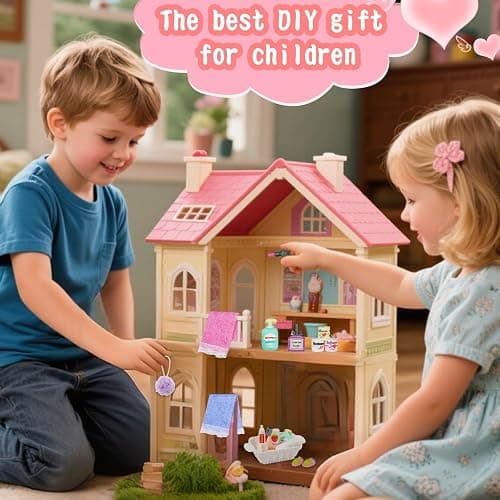 25 Pcs 1 12 Scale Miniature Bathroom Accessories Mini House Bathroom Set Mini Hair Dryer Brush Comb Mirror Perfume Toothpaste Toothbrush Makeup Set for Mini House Bathroom Decoration thumbnail 7