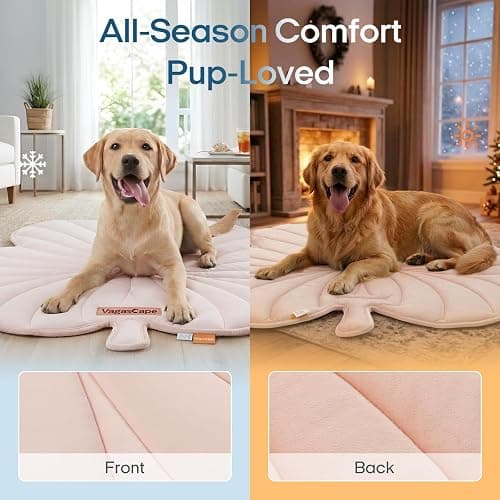 Vagascape Dog Cooling Mat, Washable Pet Cooling Mat, 35" x 33" Thick & Durable Large Cooling Mat for Dogs, Portable Foldable Premium Cooling Pad for Indoor, Outdoor, Travel, Camping, Patio and Beach thumbnail 4