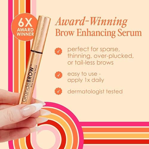 GrandeBROW Brow Enhancing Serum - 0.05 Fl Oz (Pack of 1) thumbnail 4
