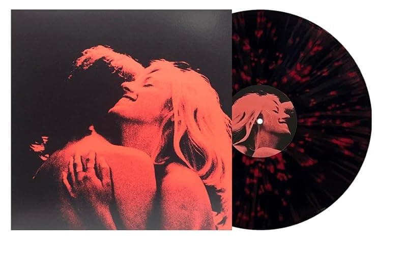 TV Girl – French Exit Black w red Splatter - Image 1