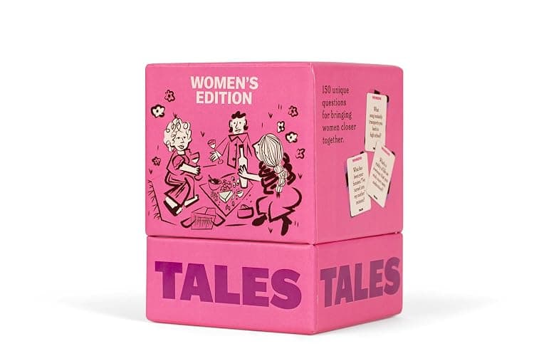 TALES Women's Edition, 150 Question Conversation Cards | Card Game For Women's Circles, Friend Groups, Mothers And Daughters, Girls Night - Image 1