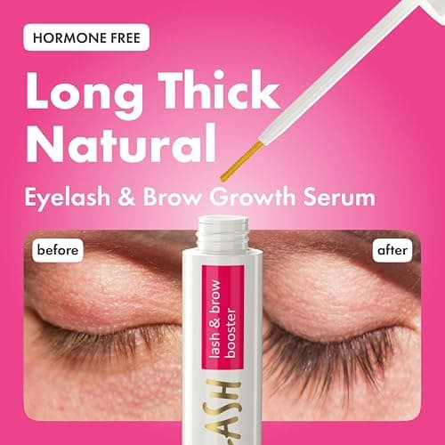 TOPLASH Eyelash Growth Serum - Innovative Formula for Longer, Thicker, Fuller Brows & Lashes - Natural, Cruelty-Free & Hypoallergenic - 0.10 fl.oz. thumbnail 3