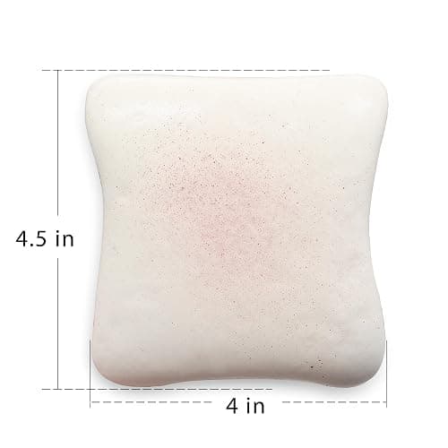 Bread Butter Squishy,Slow Rising Squishy，Stocking Stuffers,Stress Balls，Stress Relief & Fidget Toys for ADHD，Party Favor Gift (White) thumbnail 3
