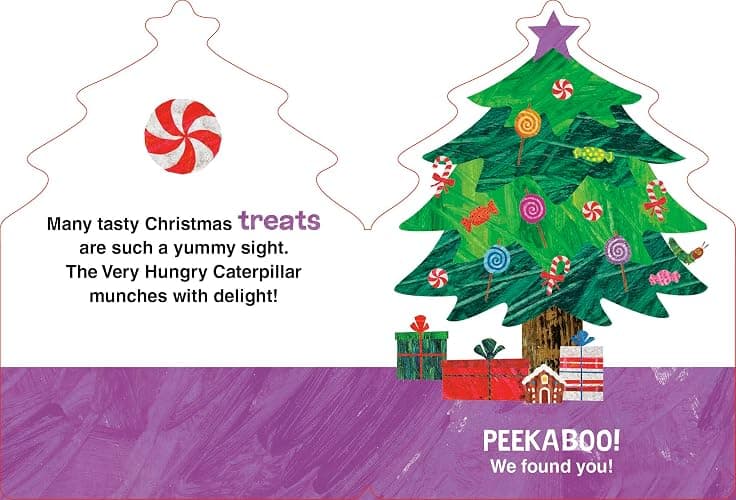 The Very Hungry Caterpillar's Peekaboo Christmas (The World of Eric Carle) thumbnail 4