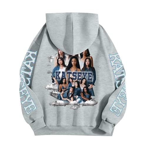 KATSEYE Hoodies for Women Katseye Merch Fashion Music Album Graphic Sweatshirts Long Sleeve Hoodied Pullover 2026 thumbnail 4