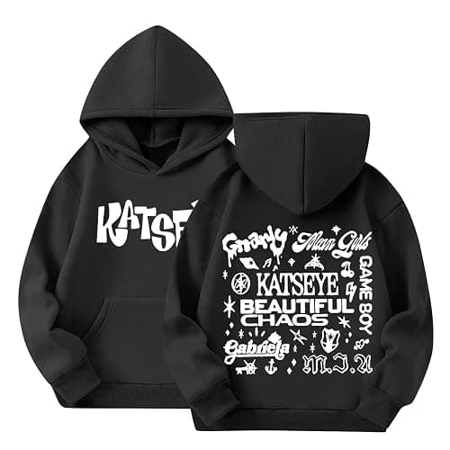 Katseye Hoodie for Teen Girl Kids Music Album Katseye Merch Sweatshirt Casual Long Sleeve Hoodied for 2-14 Years - Image 1