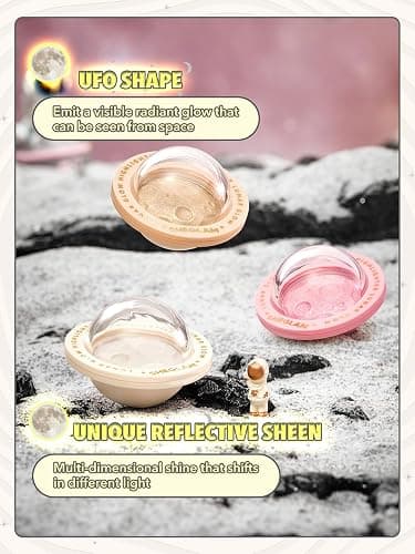 SHEGLAM Lunar Glow Highlighter Face Highlighter Multichrome Glitter Shimmer Highlighter Makeup Eye Face Body Highlighter Illuminator, Silky Creamy Eyeshadow-Vanilla Frost thumbnail 5