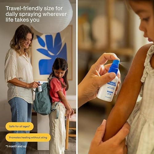 Magic Molecule Hypochlorous Acid Spray for Breakout-Prone Skin, Eczema & Itchy Rashes | Helps 50+ Dermal Issues | For All Skin Types 3.4 oz (Pack of 2) Travel-Friendly thumbnail 5