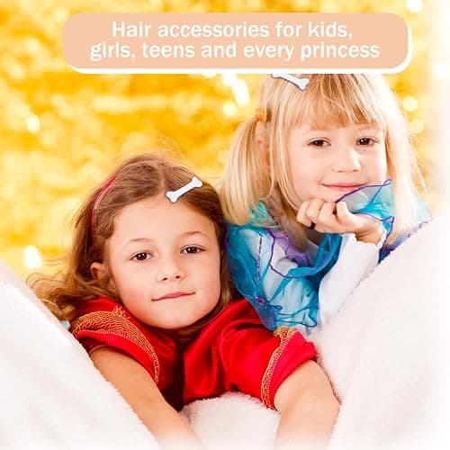 Mabor 8Pcs Bone Hair Clip, White Bones Hairpins for Women Girls | Hair Styling Accessories for Halloween Christmas Cosplay Costume Party Daily Wear, White Dog Bone Alligator Clips thumbnail 4