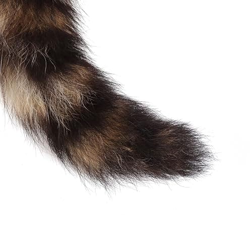WOZUN For Key Ring Raccoon Coat Tails Chain Keychain Keyring Gift New thumbnail 6