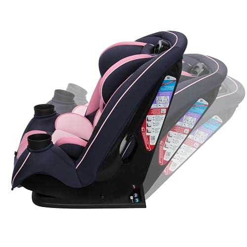 Safety 1st Grow and Go All-in-One Slim Convertible Car Seat, Rear Facing, 5-40 lbs, Forward Facing (30–65 lbs), High Back Booster Seat 40-100 pounds, Vineyard Girl thumbnail 20